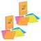 Post-it® 4" x 6" Multicolor Super Sticky Notes, 4 Packs of 45